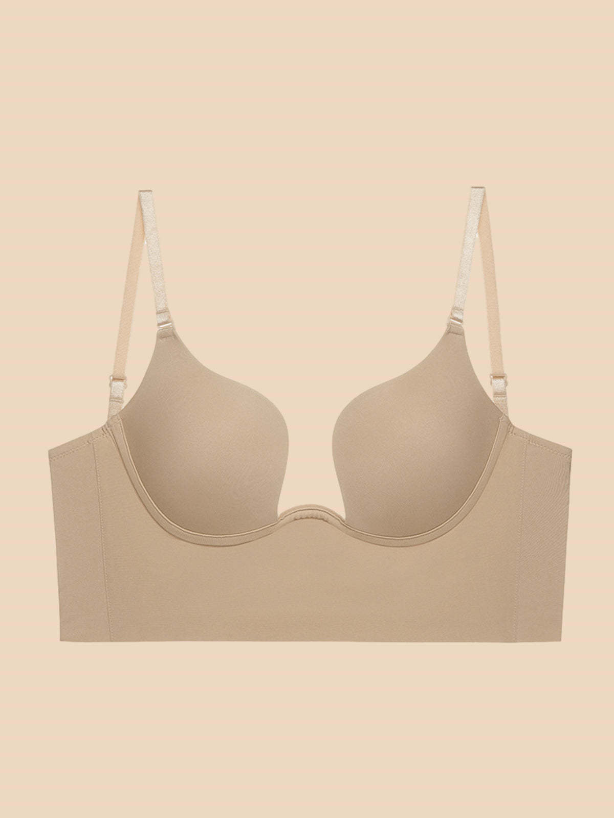 Low Back Plunge Bra & U-Shaped Bra - ChicCurve