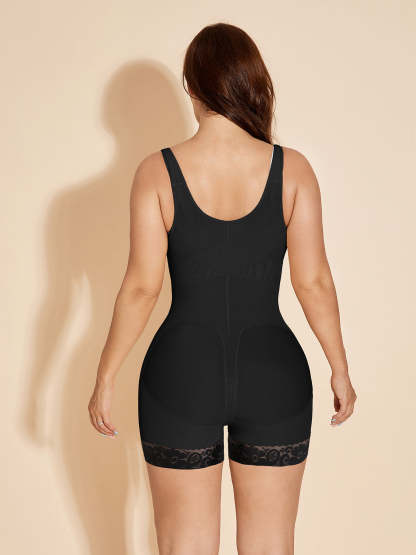 ChicCurve Tummy Control Hook-eye Closed Shapewear High Compression Body Shaper