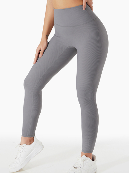 Hip Raise High Waist Abdominal Peach Pants Elastic Yoga Pants