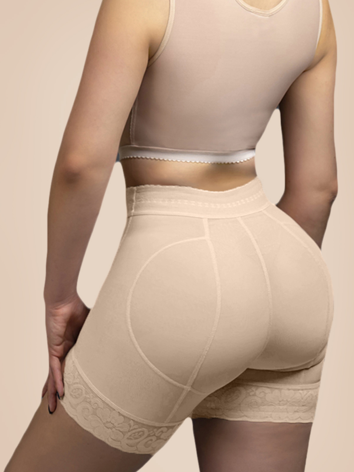  Post Liposuction High Compression Tummy Control Shorts 