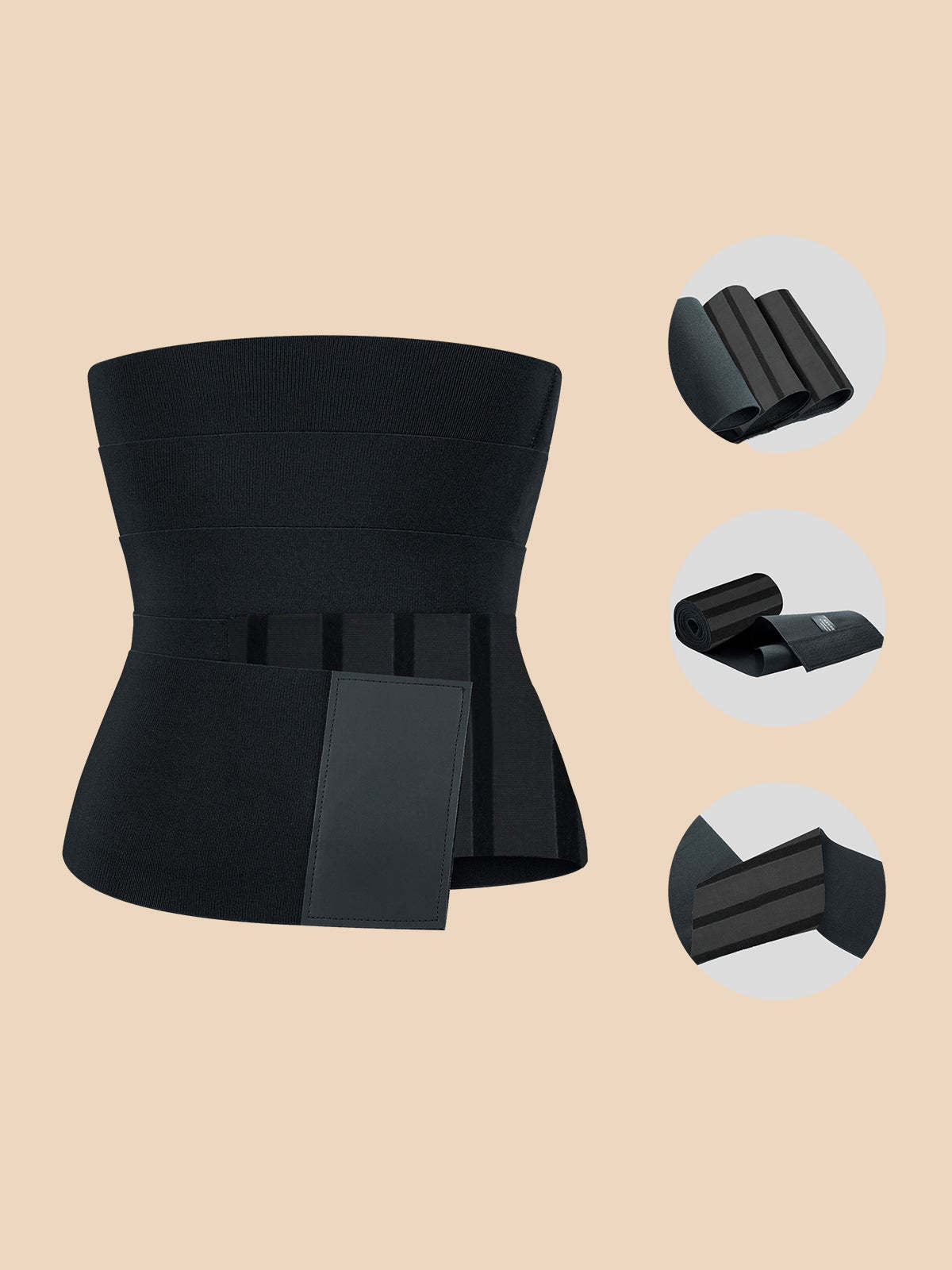 Waist Trainer for Women Sauna Belt Tummy Wrap Plus Size