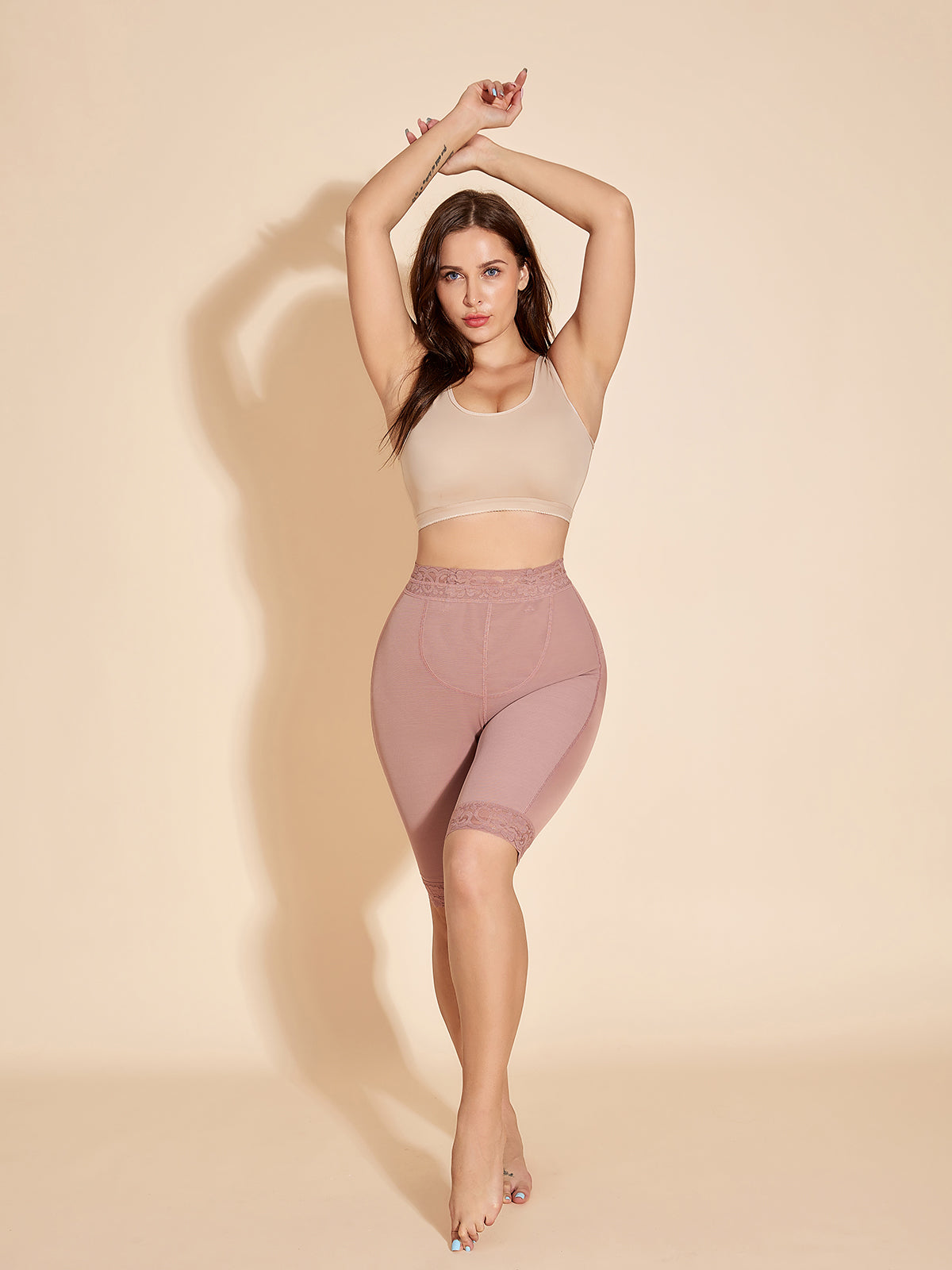 High-Waisted Booty Lift Shaper Shorts Underwear Tummy Tuck Control Panty