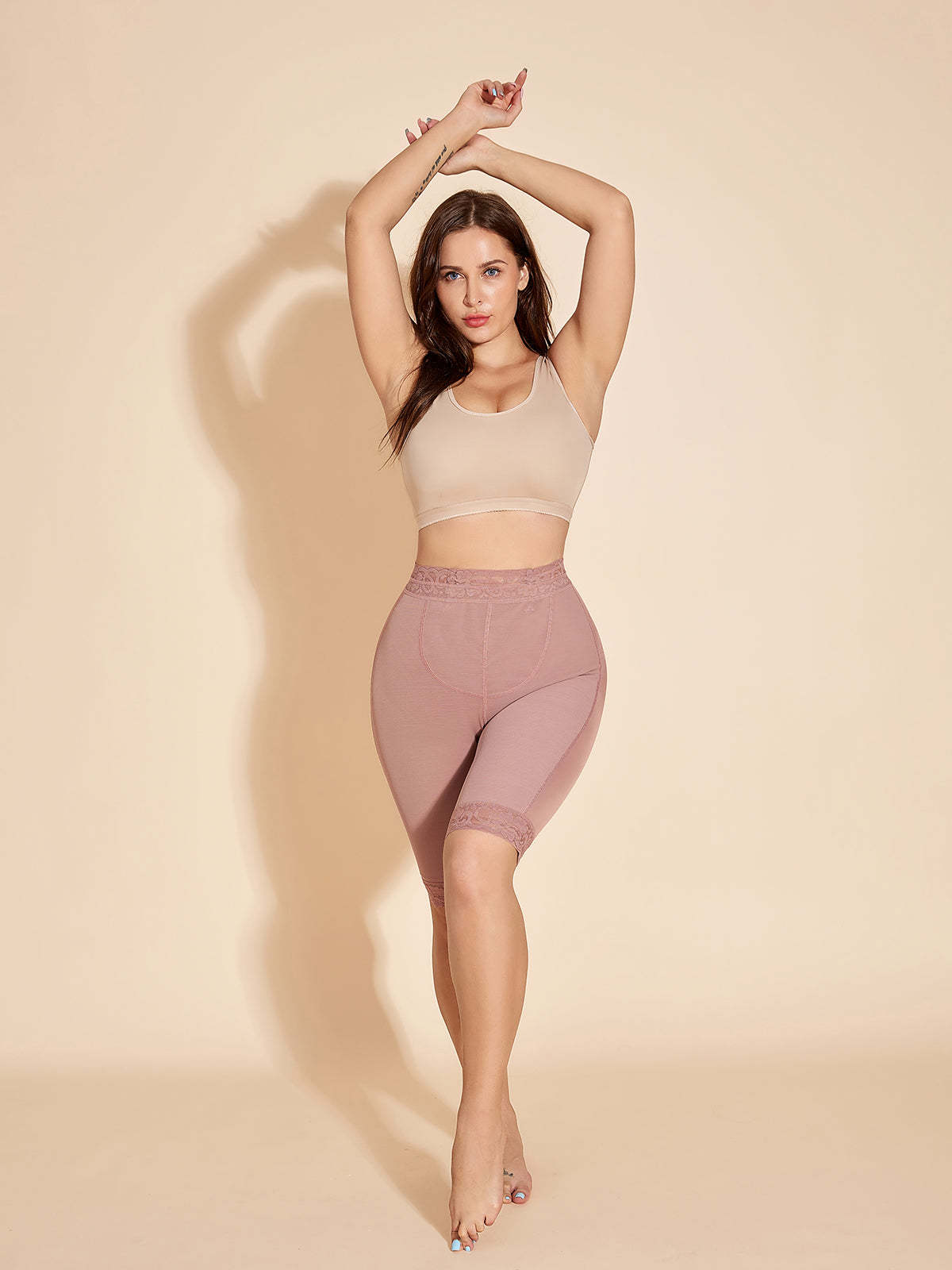 High-Waisted Booty Lift Shaper Shorts Underwear Tummy Tuck Control Panty