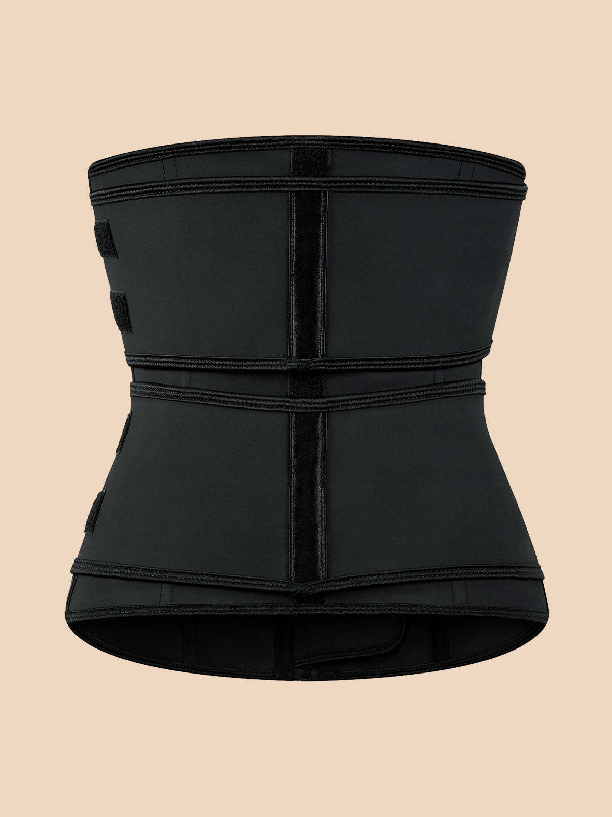 Corset Latex Buckle Waist Corset Belt Latex Rubber Straps Corset