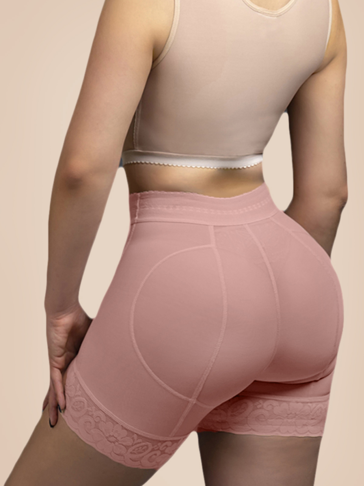  Post Liposuction High Compression Tummy Control Shorts 