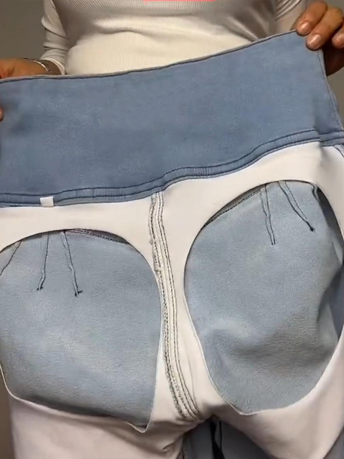 Women's Fashion High Waist Butt Lifter Curvy Jeans