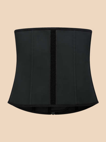 Corset Latex Buckle Waist Corset Belt Latex Rubber Straps Corset