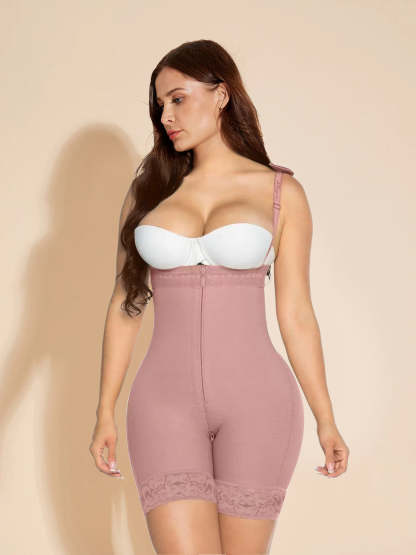 Fajas Colombianas Shapewear Tummy Control Butt Lifter Panties Crotch with Zipper