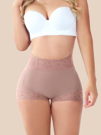 High-Waisted Shorts for Women Tummy Control