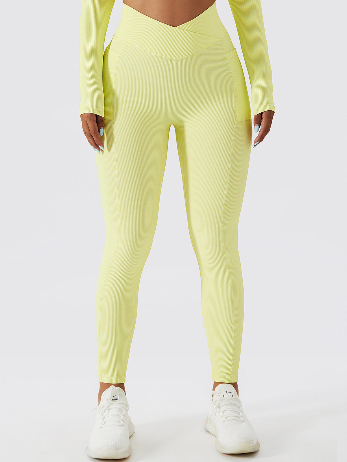 High Waist Fitness Pants Skinny Peach Hip Lift Running Pants