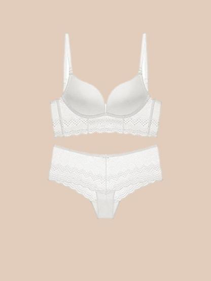 French backless sexy bra set