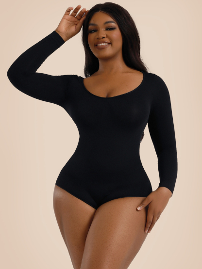 Tummy control butt lift bodysuit