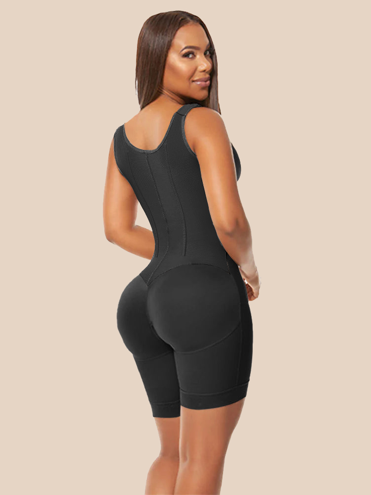 Women's Chest-Packed Body Shaper Postpartum Fajas Colombianas-ChicCurve