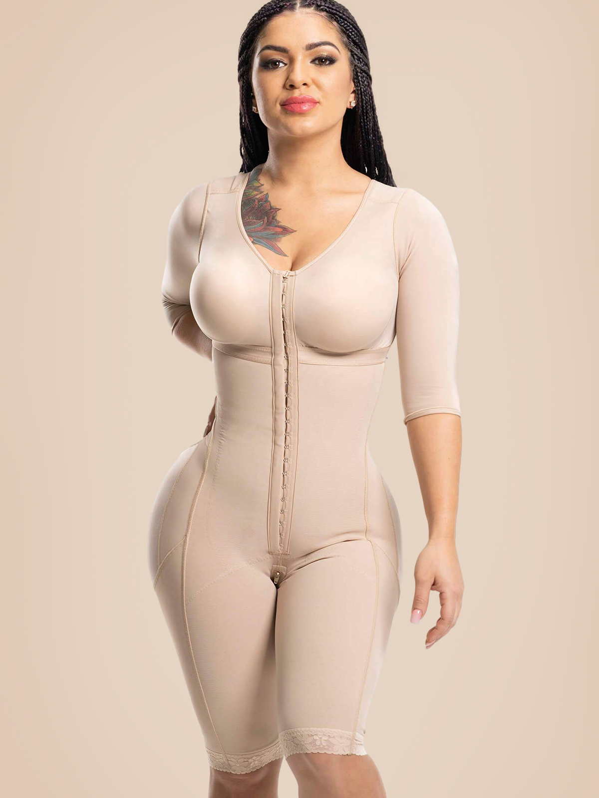 Full Body Post-Surgery Fajas Colombianas Tummy Control Shapewear