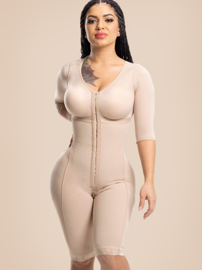 Full Body Post-Surgery Fajas Colombianas Tummy Control Shapewear