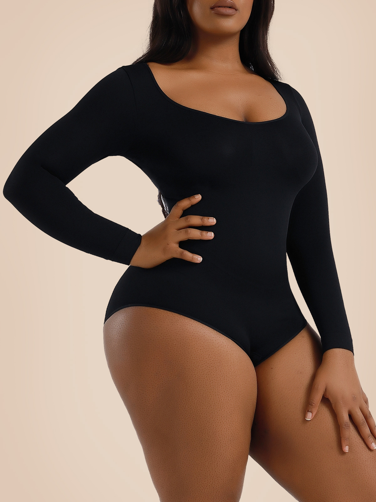 Tummy control butt lift bodysuit