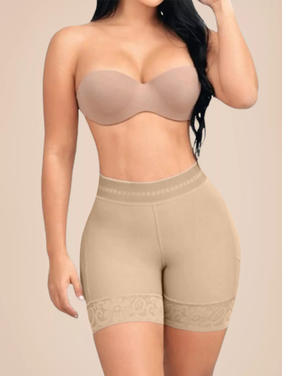 High Waist Compression Slimmer Butt Lifter Shapewear Shorts