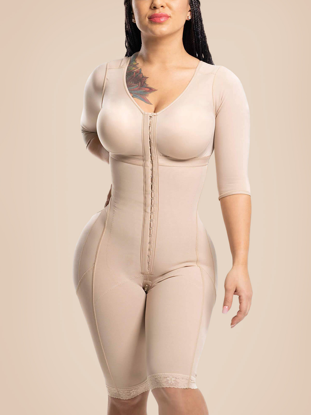 Full Body Post-Surgery Fajas Colombianas Tummy Control Shapewear