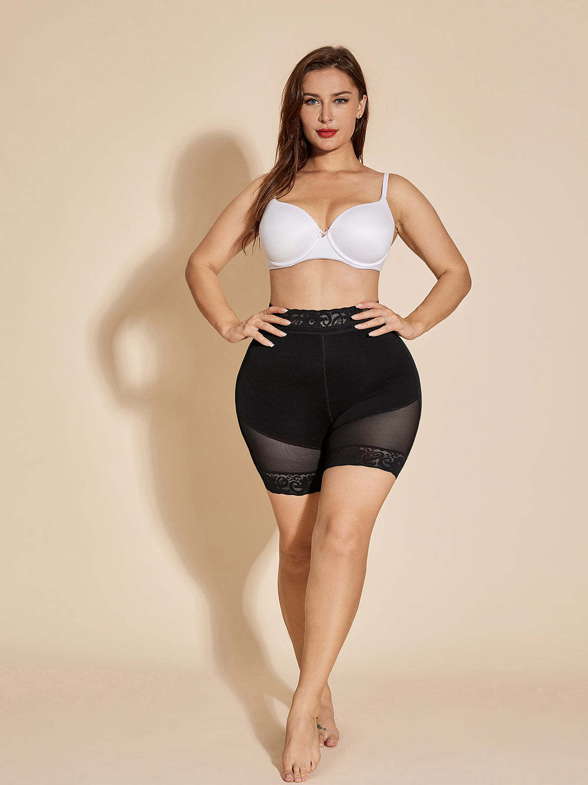 Shapewear Shorts Tummy Tuck Waist Trainer High Waist Body Shaper Short