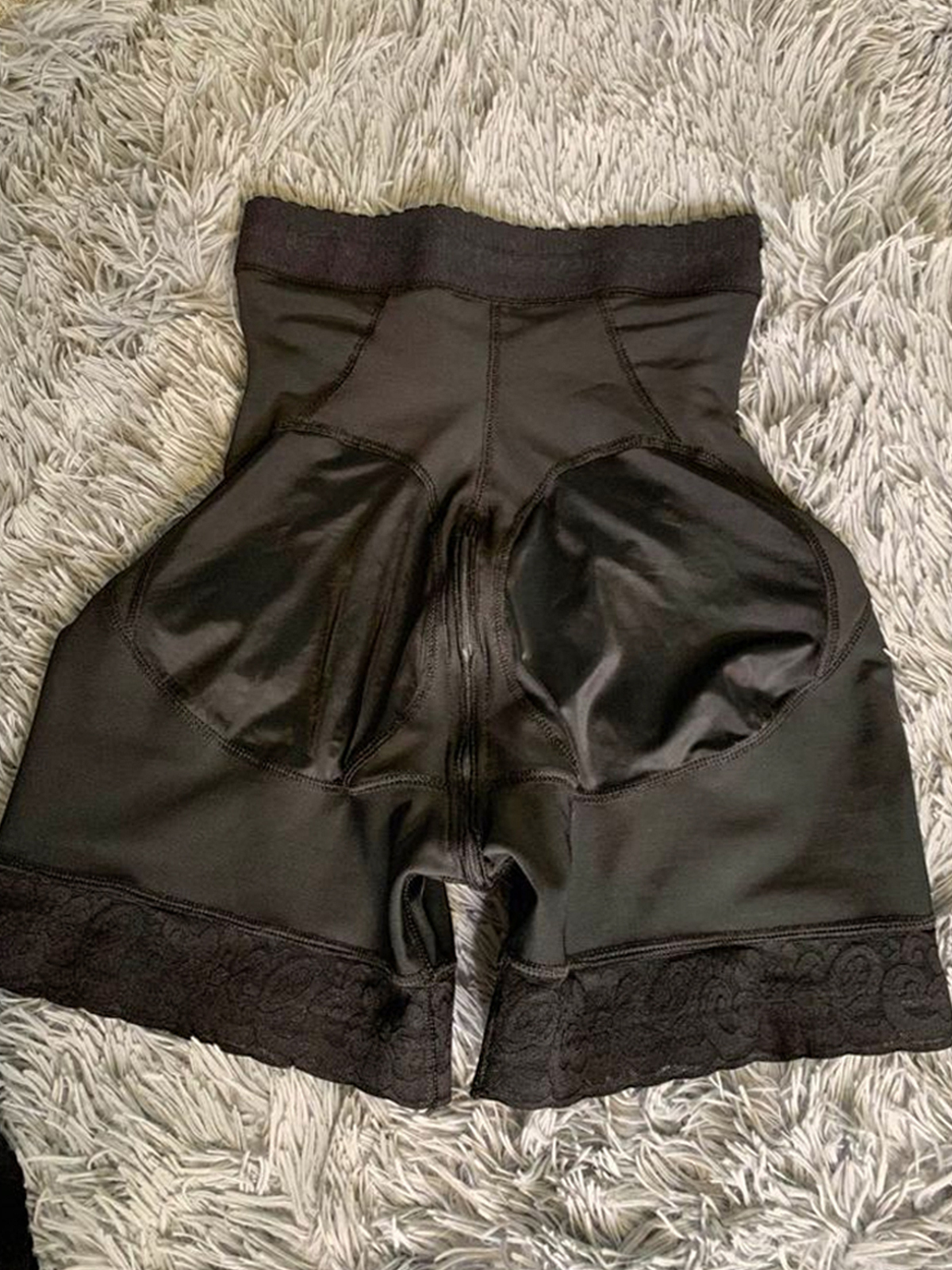 High Compression BBL Postpartum Butt lifter Butt Pads Seamless Hip Enhancer Shorts 