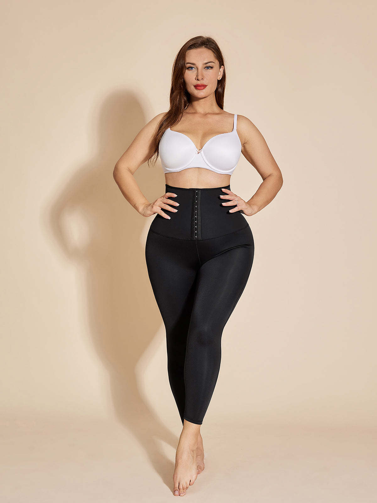 High Waisted Thigh Slimmer Shapewear Shorts Fajas Shorts Sculpting Body Shaper Control Panty