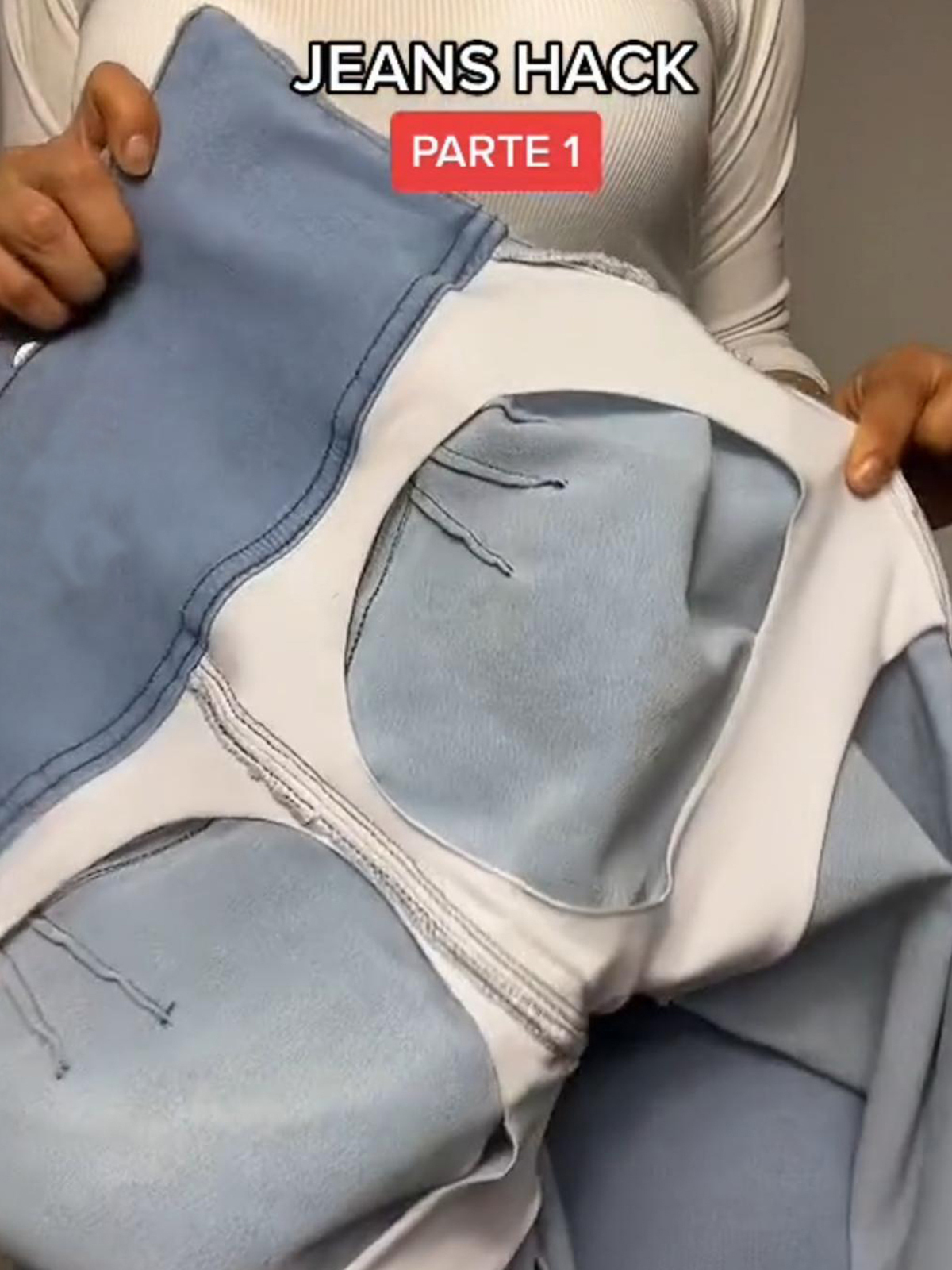 Women's Fashion High Waist Butt Lifter Curvy Jeans