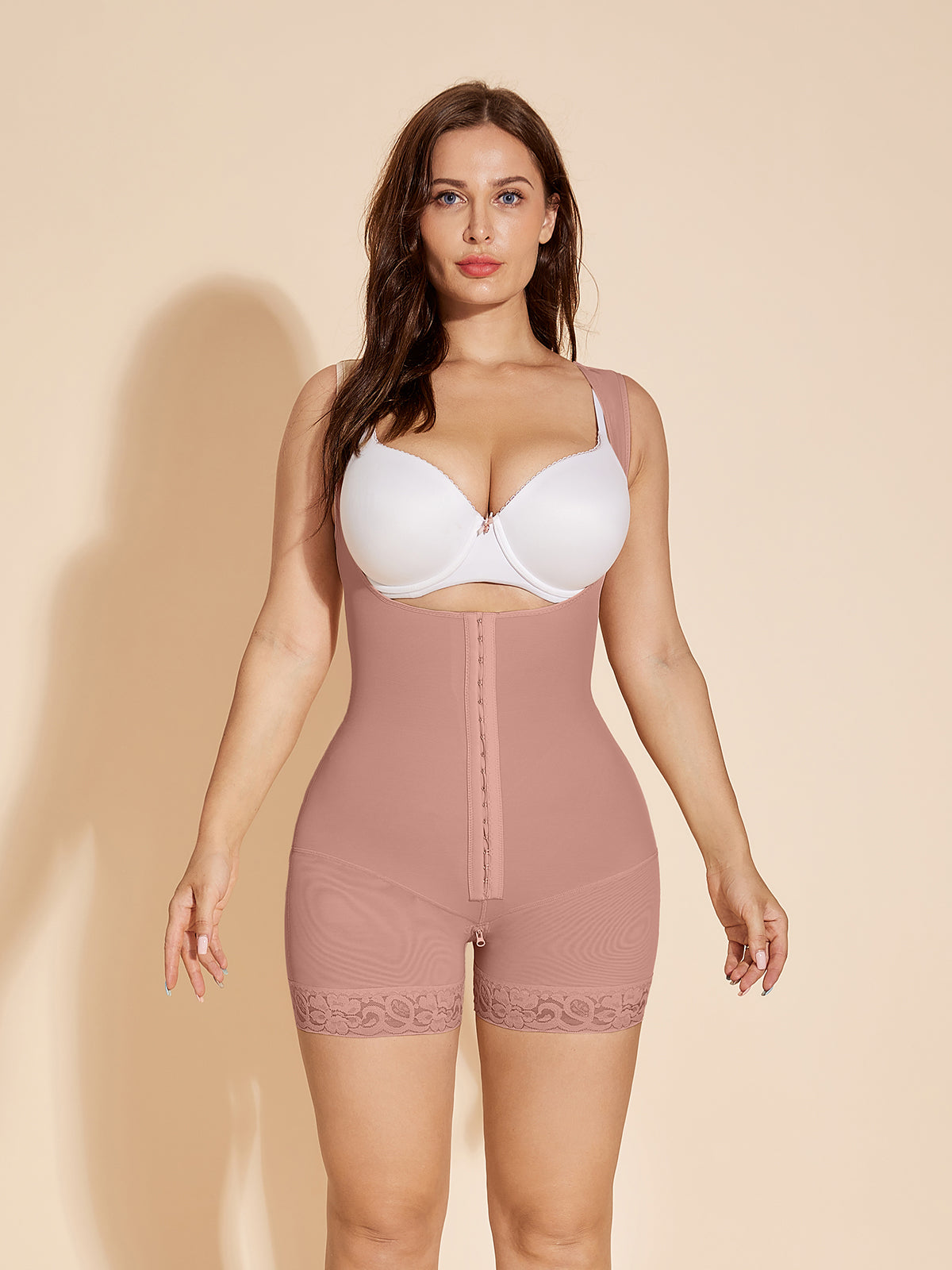 ChicCurve Adjustable Hook-eye Stage 2 Fajas High Compression Body Shaper 