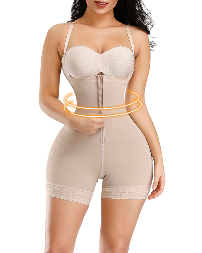 Extreme Tummy Control Shapewear Shorts with ZipperChicCurve