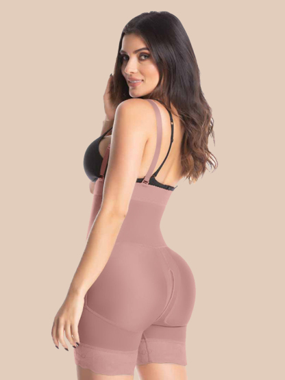 Women Postpartum Recovery Adjustable Shapewear Slimming Fajas Lace Body Shaper