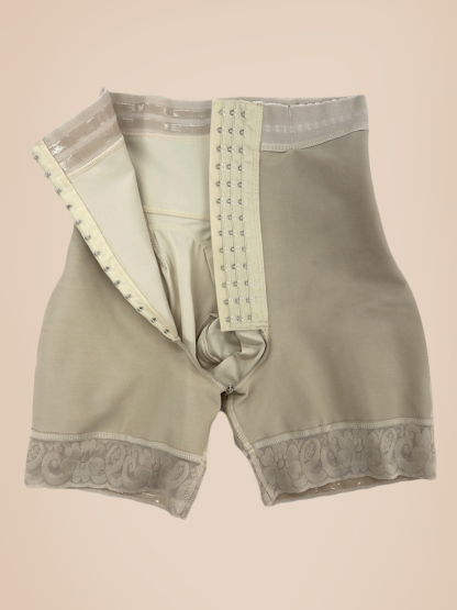 Slimming Fajas Lace Butt Lifter  Charming Curves Butt Lifting Short 3 Hooks