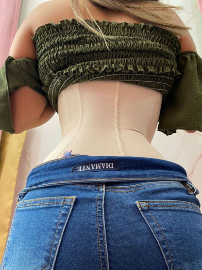 High Compression Waist Trainer Tummy Control Hourglass Figure Cincher 