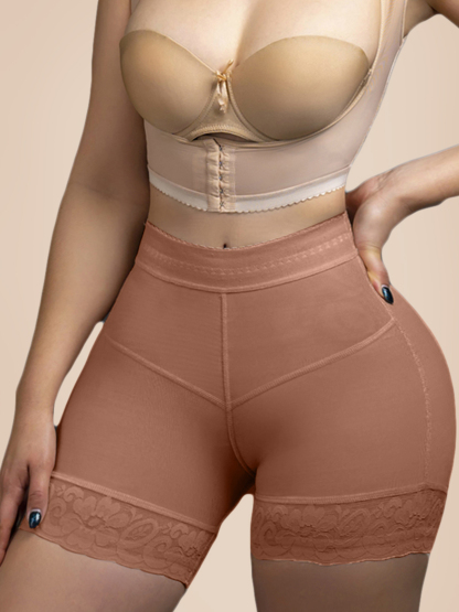  Post Liposuction High Compression Tummy Control Shorts 