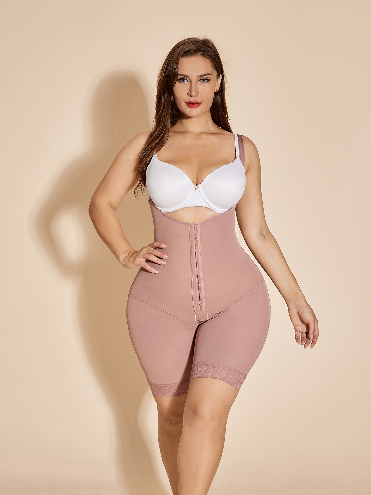 Fajas Colombianas Postpartum Girdle Body Shaper Belly Control Open Bust Shapewear