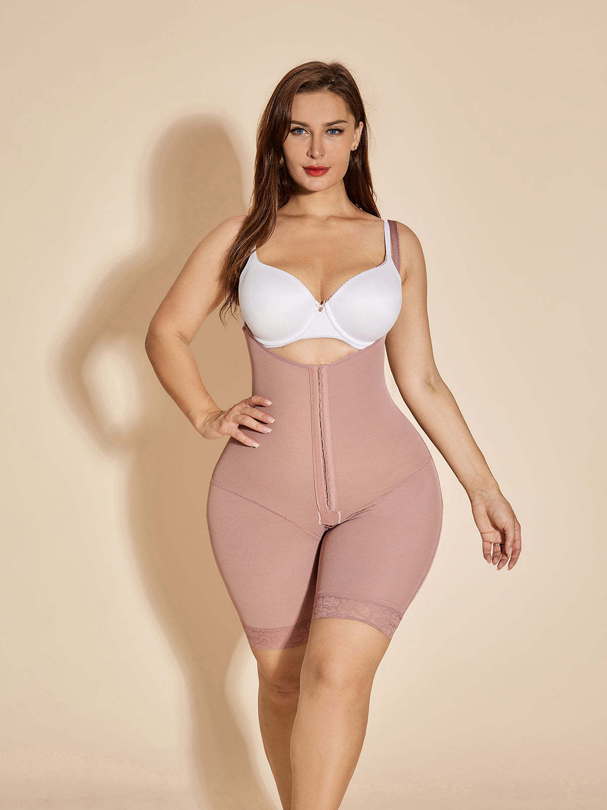 Fajas Colombianas Postpartum Girdle Body Shaper Belly Control Open Bust Shapewear