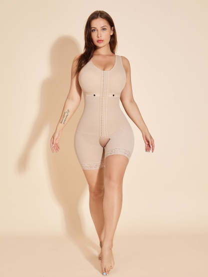 Fajas Colombianas Shapewear for Women Postpartum Wrap Waist Trimmer - Tan