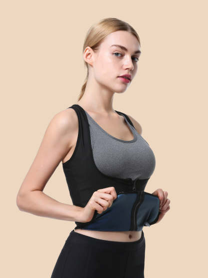 Corset Latex Buckle Waist Corset Belt Latex Rubber Straps Corset