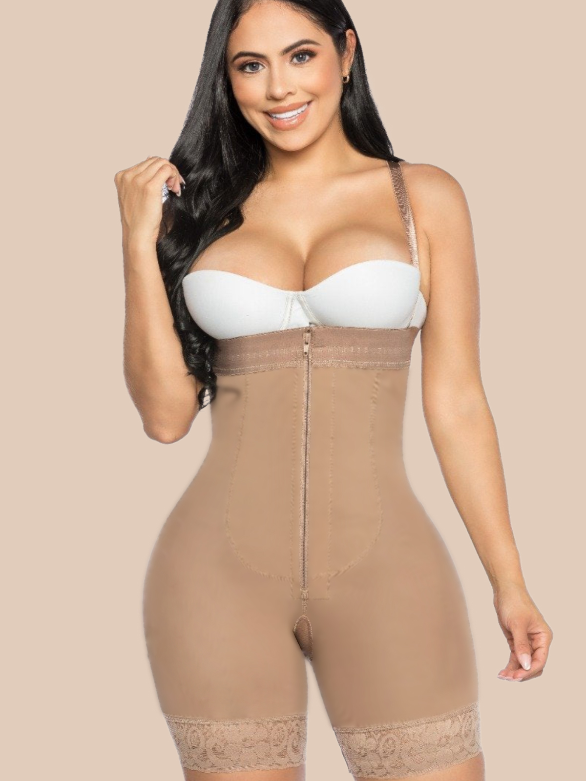 Fajas Colombianas Butt Lifter Shapewear Open Bust Tummy Control Panties Open Crotch