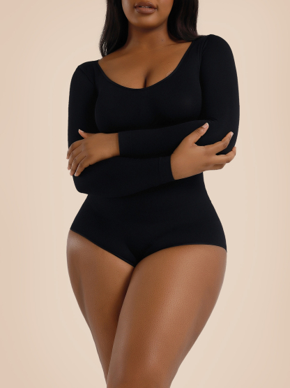 Tummy control butt lift bodysuit