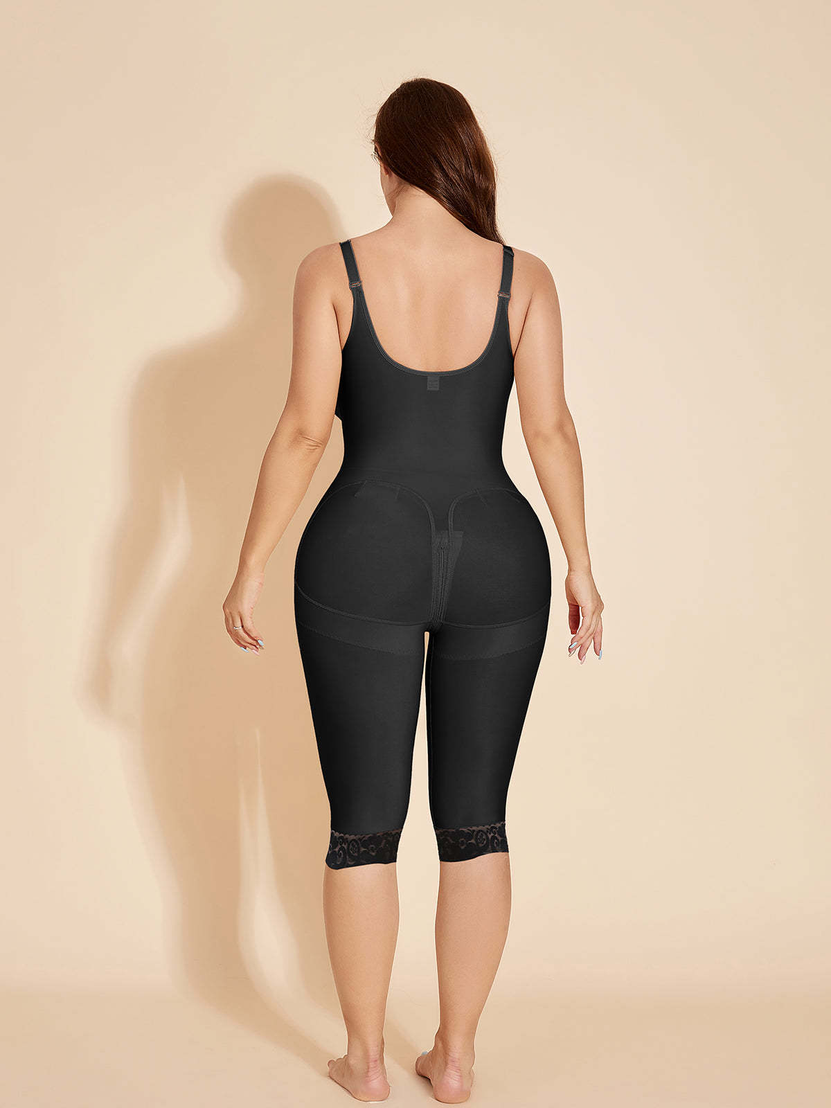 Full Body Control Shapewear Post Surgery Women Body Shaper - Black
