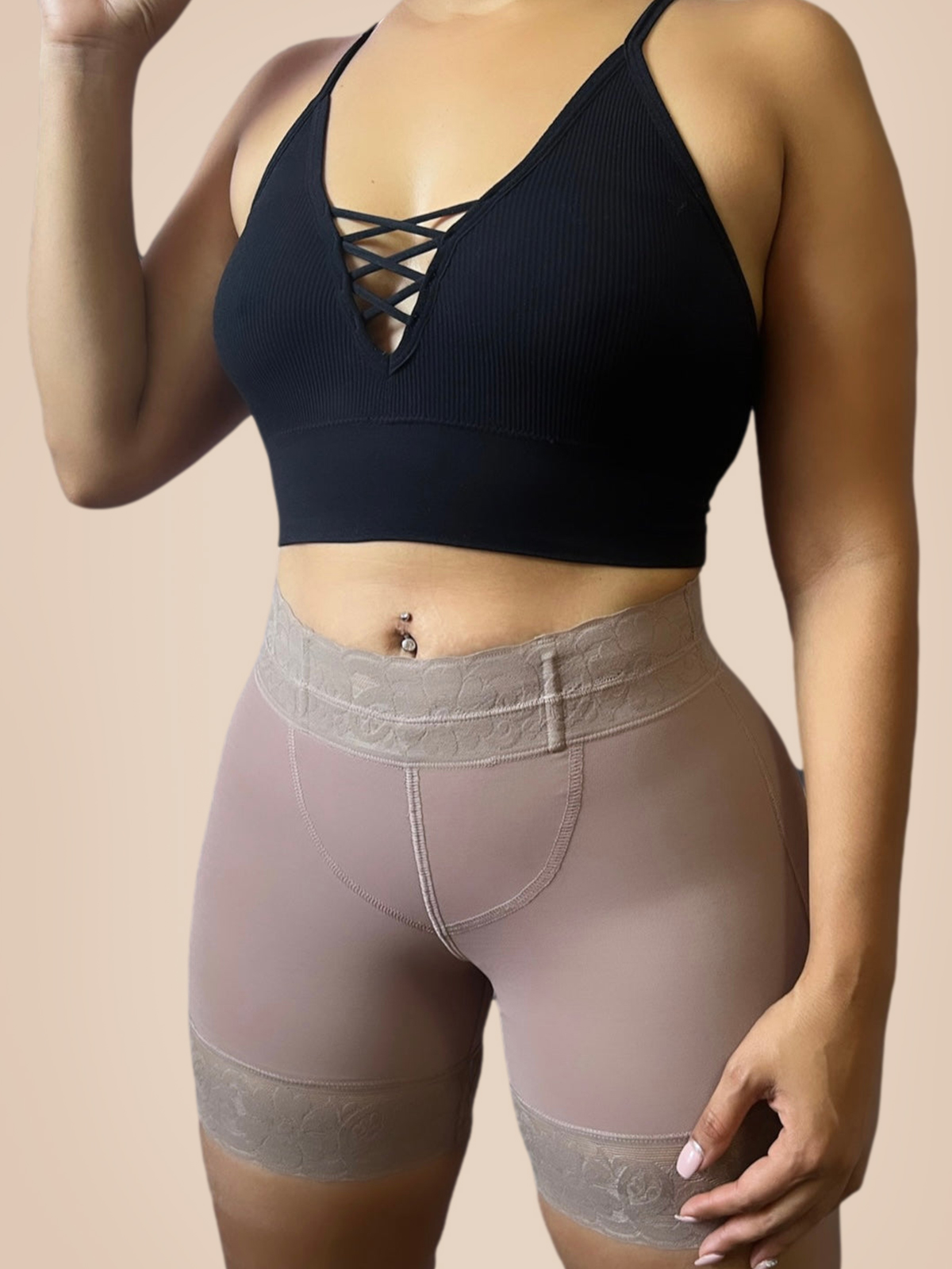 High waist hip lift shorts