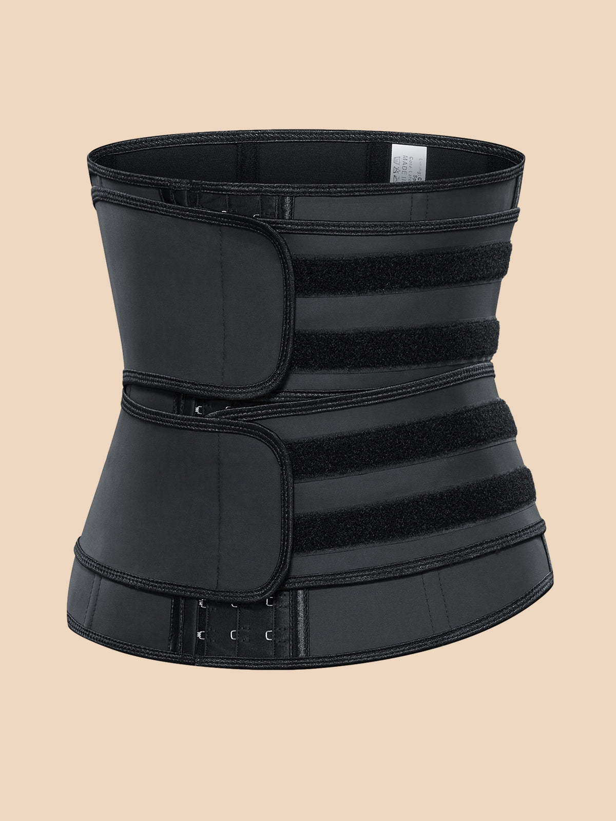 Corset Latex Buckle Waist Corset Belt Latex Rubber Straps Corset