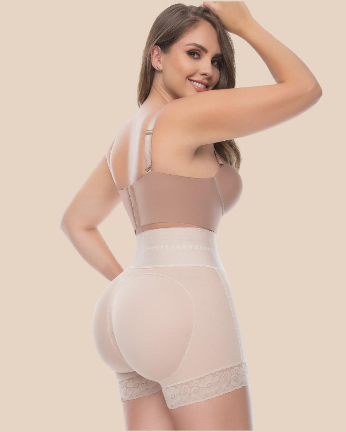 Butt Lifter Tummy Control High Waisted Mid Thigh Shaper Shorts