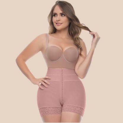 Butt Lifter Tummy Control High Waisted Mid Thigh Shaper Shorts