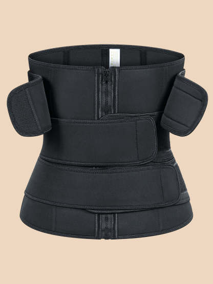 Body-Shaping Zip-Reinforced Neoprene Corset