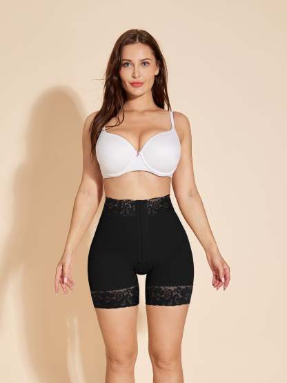 ChicCurve Women High Waist Tummy Control Booty Shorts