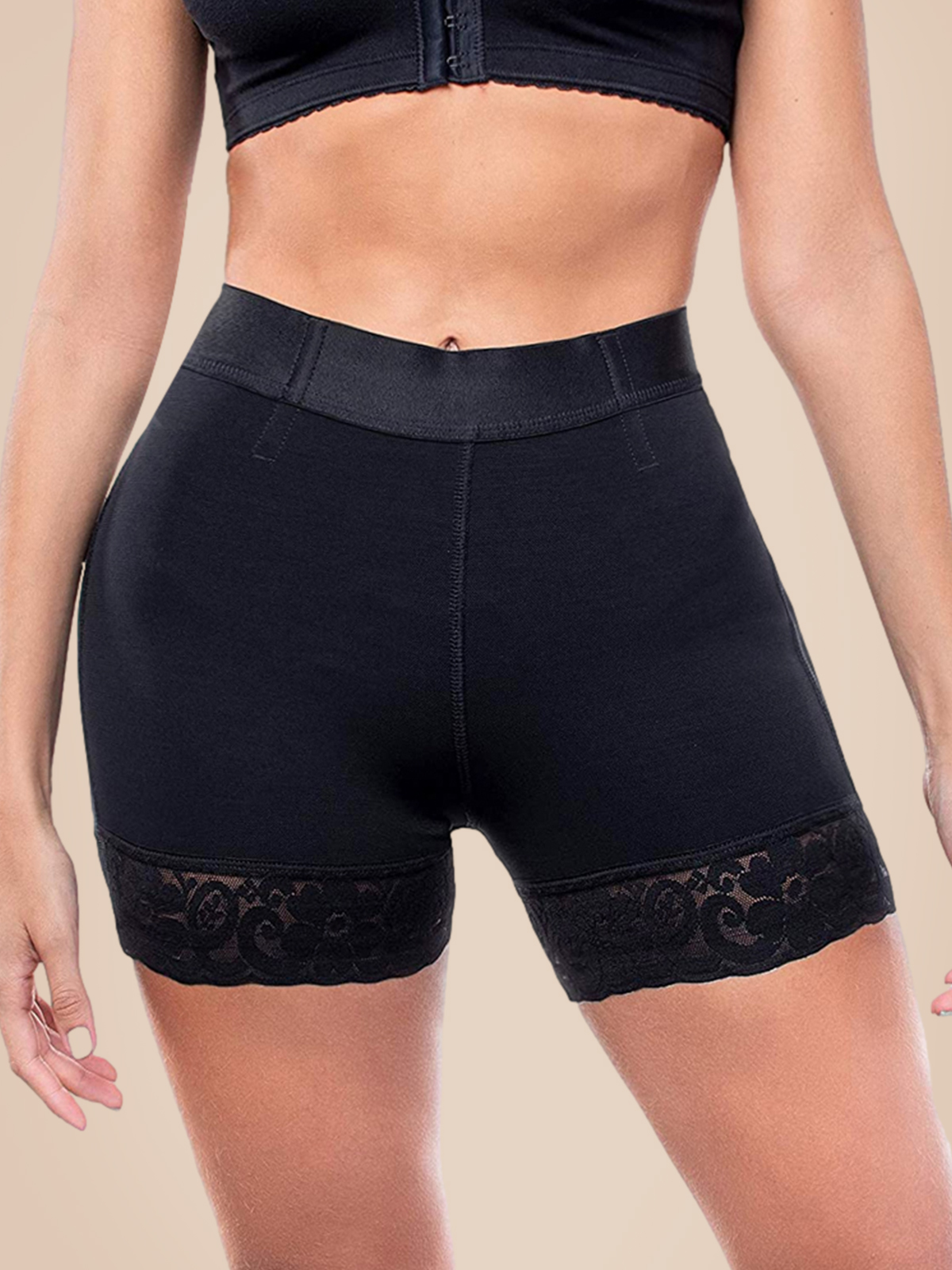 High Compression and Tail Lift Effect Breathable and Hypo-allergenic Fabric for Sensitive Skin