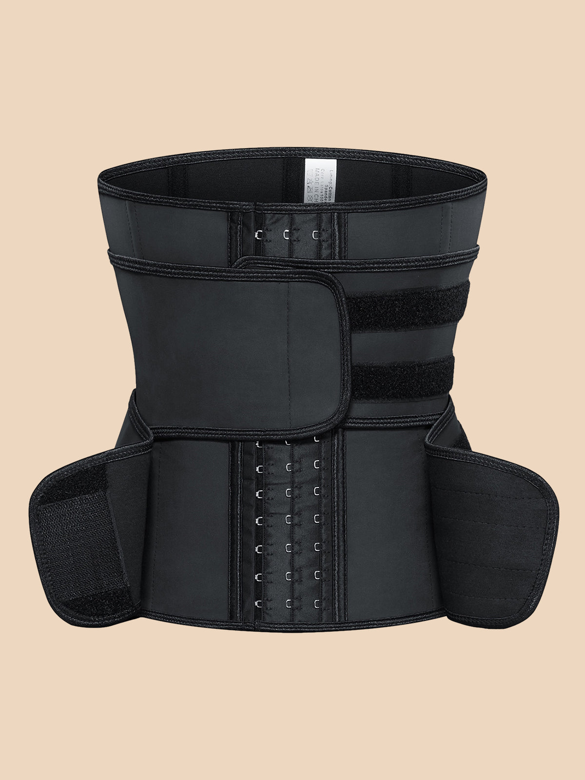 Corset Latex Buckle Waist Corset Belt Latex Rubber Straps Corset