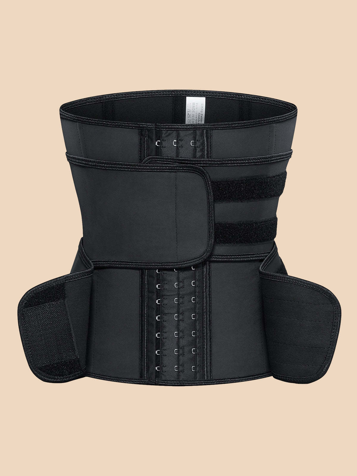 Corset Latex Buckle Waist Corset Belt Latex Rubber Straps Corset