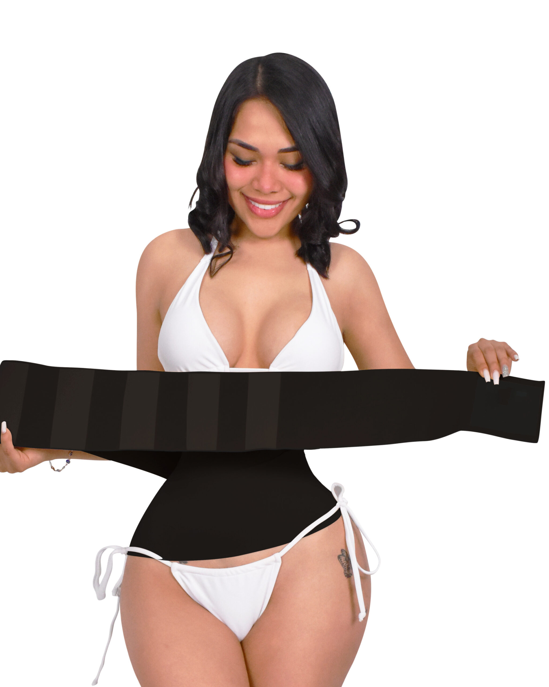 Invisible Tape Hourglass