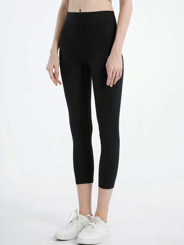 High Waist Hip Lift Sculpting sport cropped pants